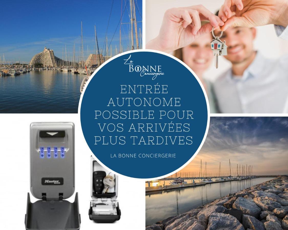 La Plage O Maeva - Vue Mer D'Exception - Parking Prive - Wifi - La Grande Motte Ngoại thất bức ảnh